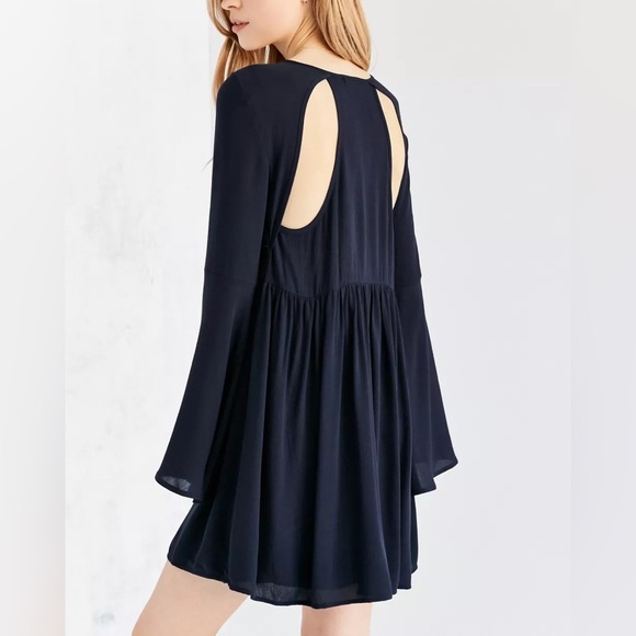 Urban Outfitters Ecote Crochet-Trim Bell-Sleeve
Mini Dress Size XS - Picture 2 of 5